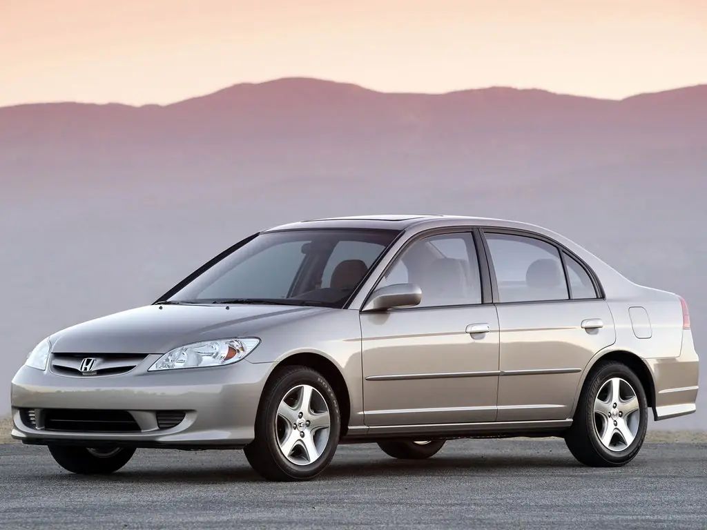 Honda Civic (ES1, ES9) 7 поколение, рестайлинг, седан, гибрид (09.2003 - 09.2005)